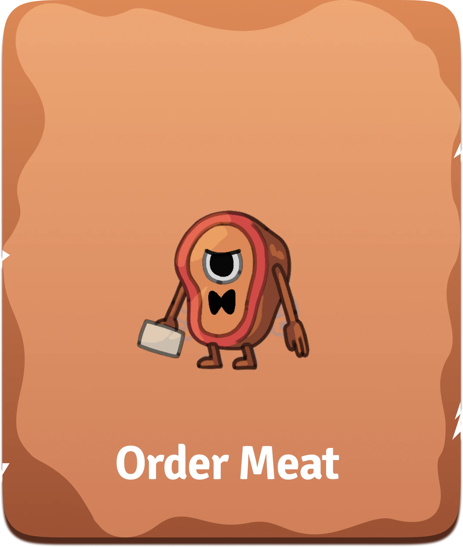 Monster Campfire front order meat banner