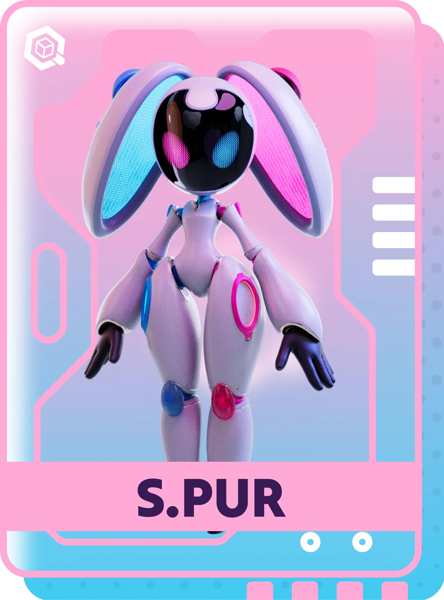 Quantum Wars front spur character card