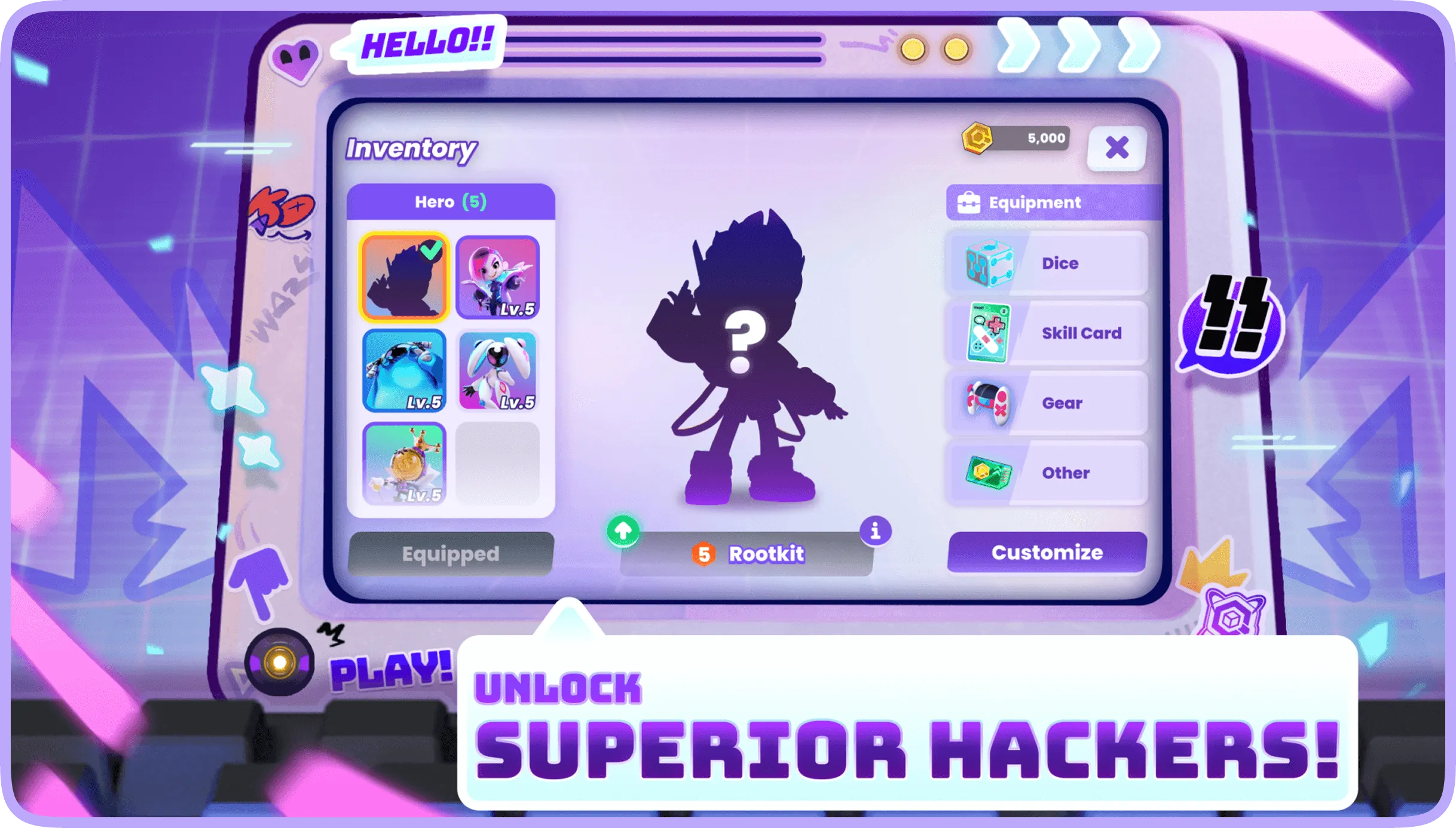 Quantum Wars unlock superior hackers banner