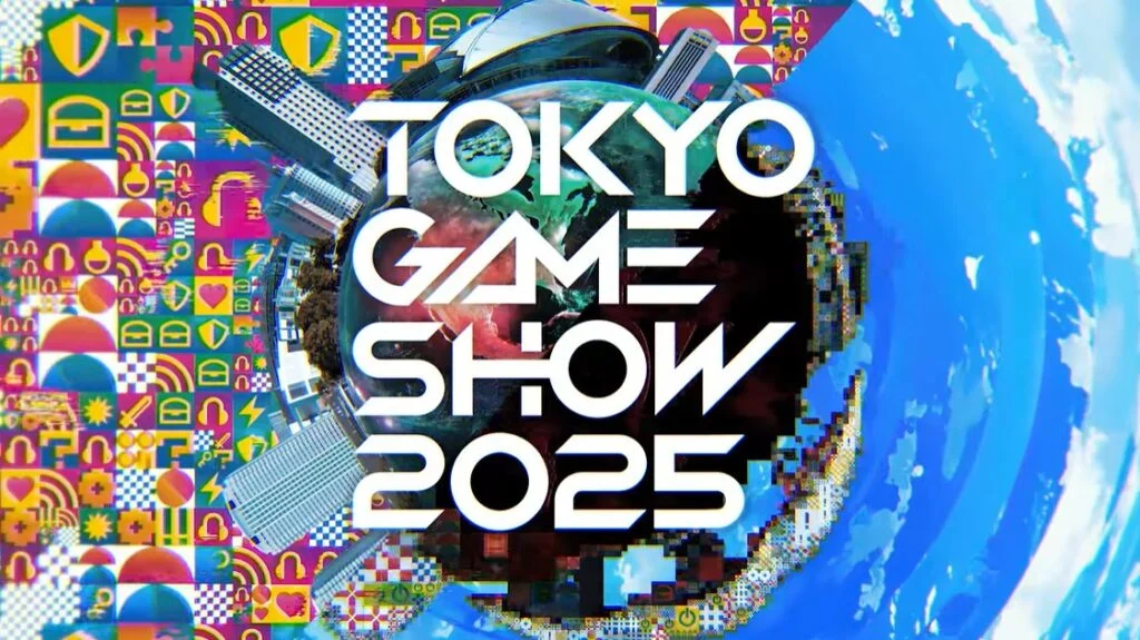 Tokyo Game Show event banner featuring gaming exhibition branding