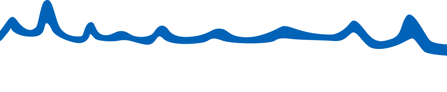 Bottom page transition graphic for smooth scrolling design