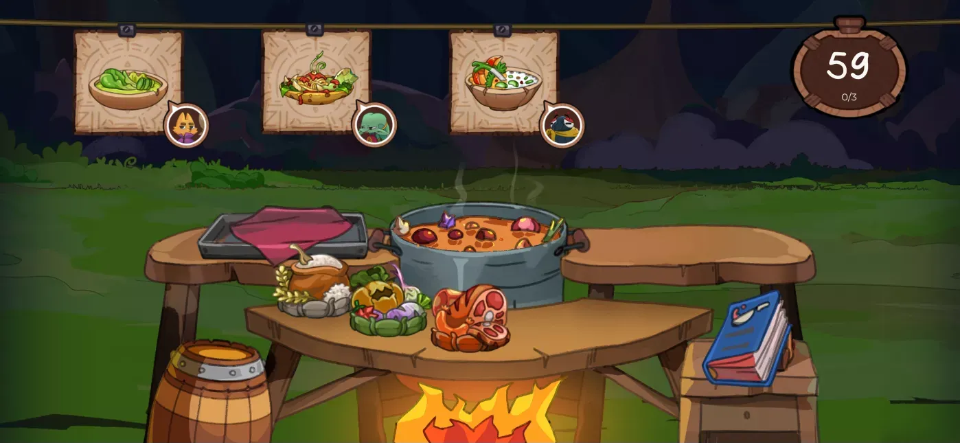 How the Cooking Minigame Works