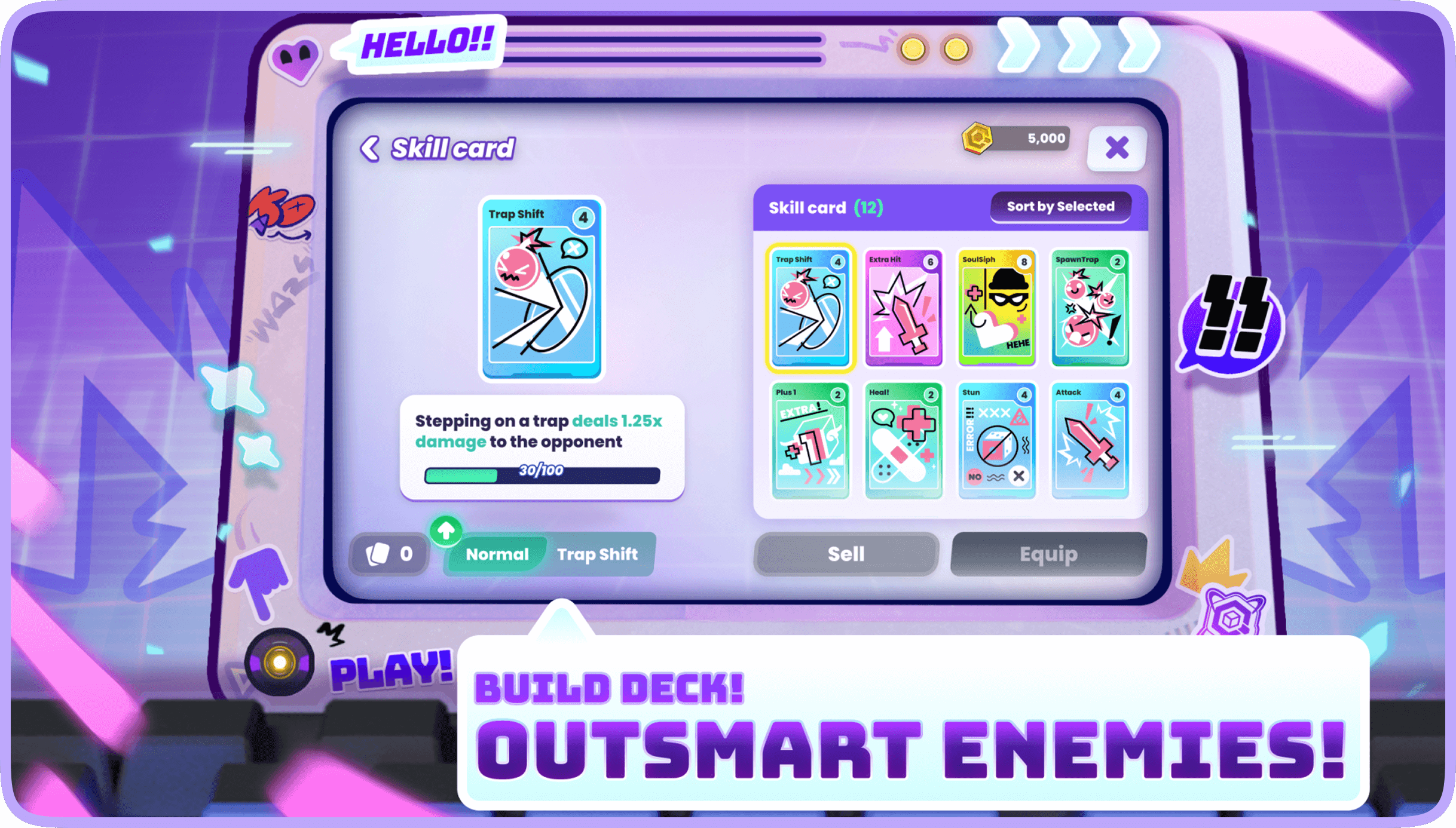 Game scene 3 with detailed terrain showcase