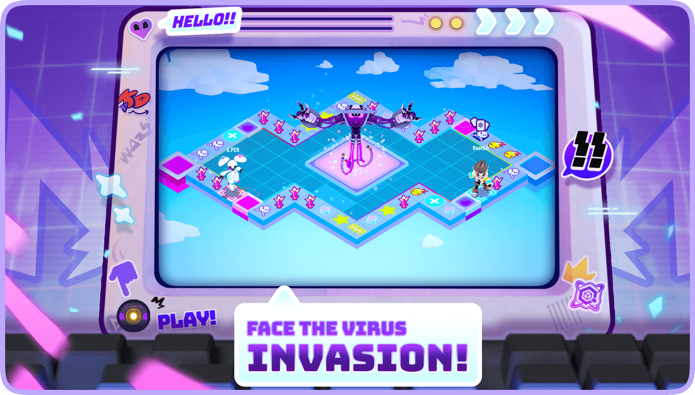 Game scene 5 mid-level environment design