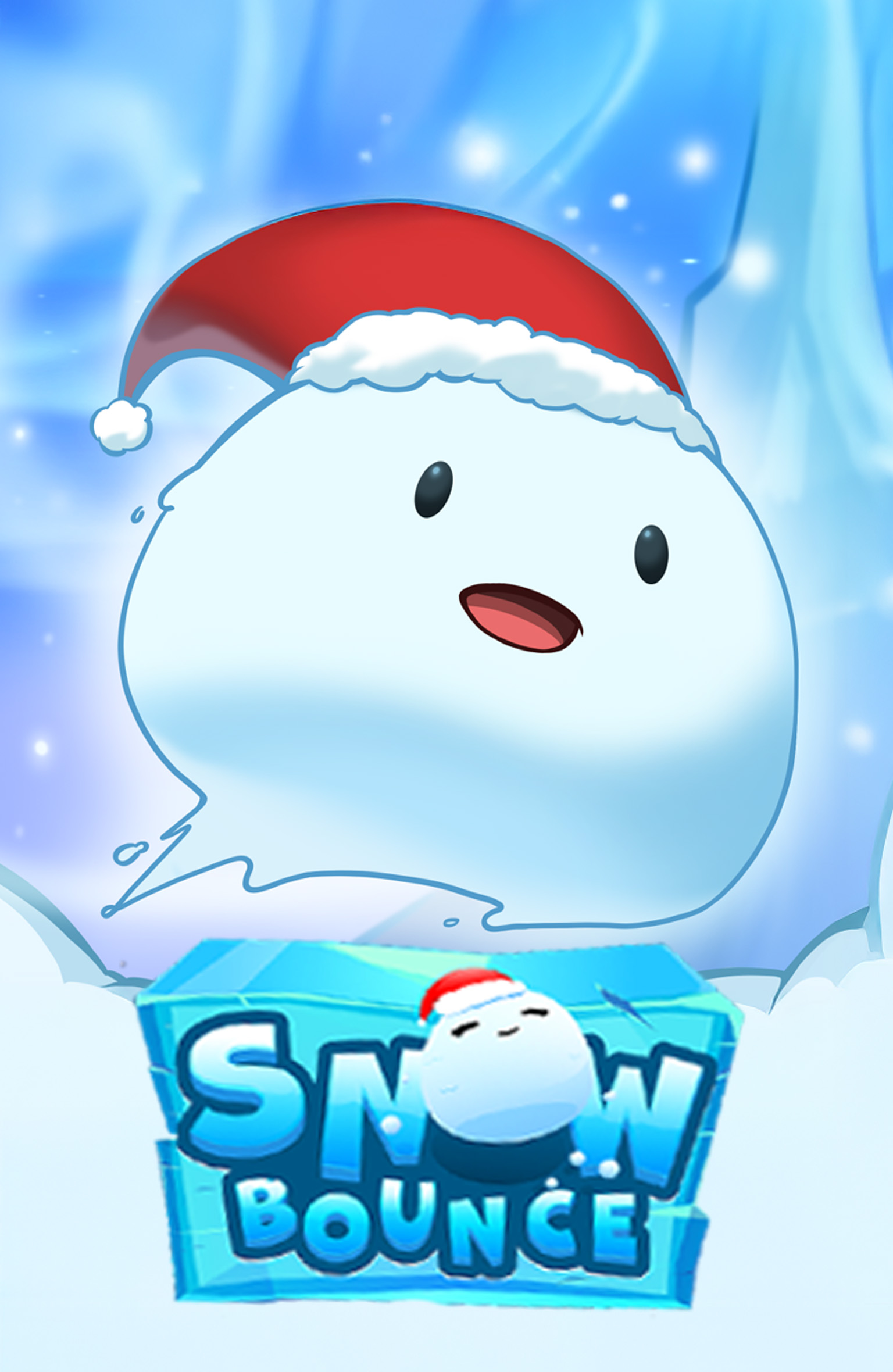 Snow Bounce winter arcade game promotional image