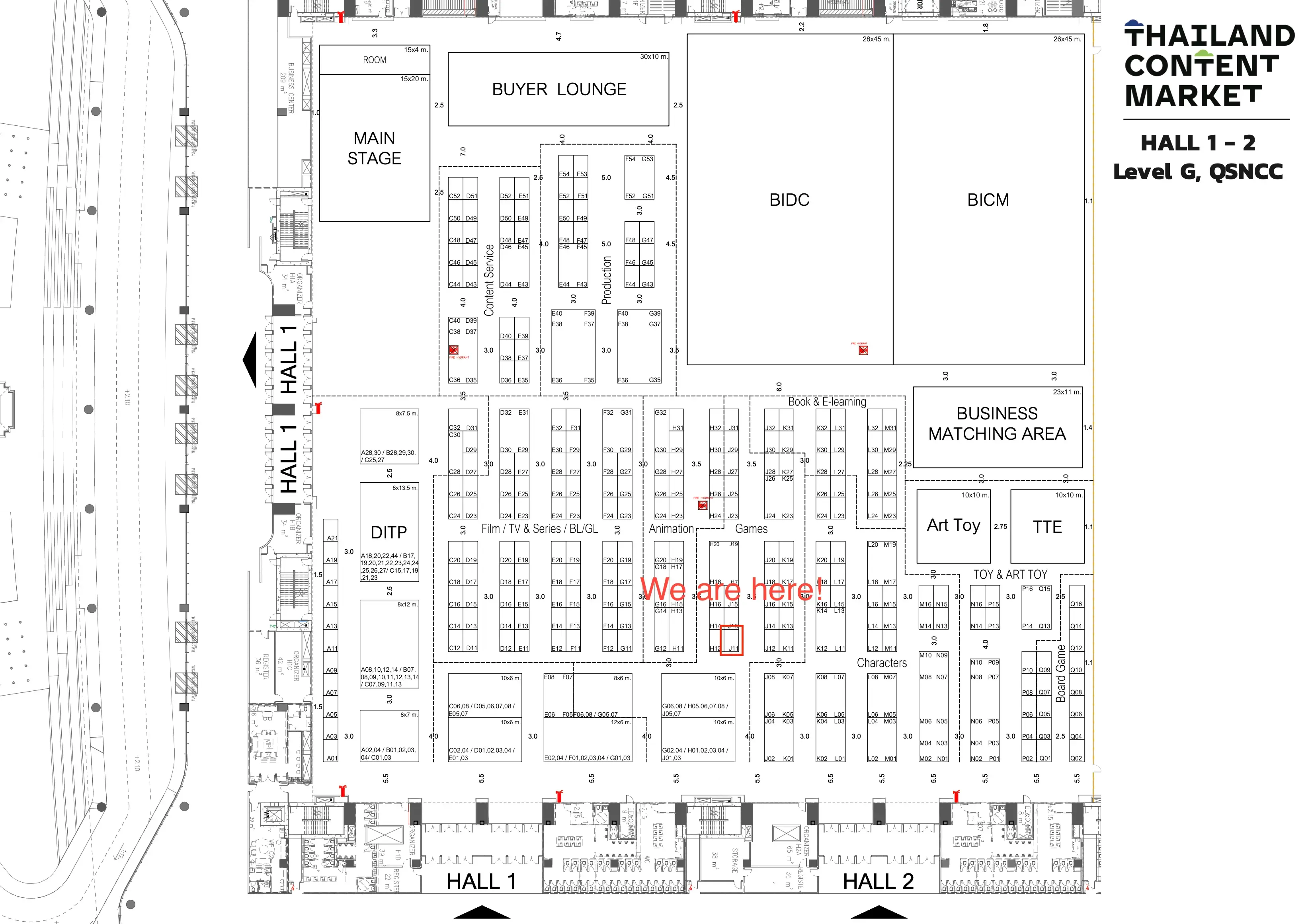 Our Booth Location