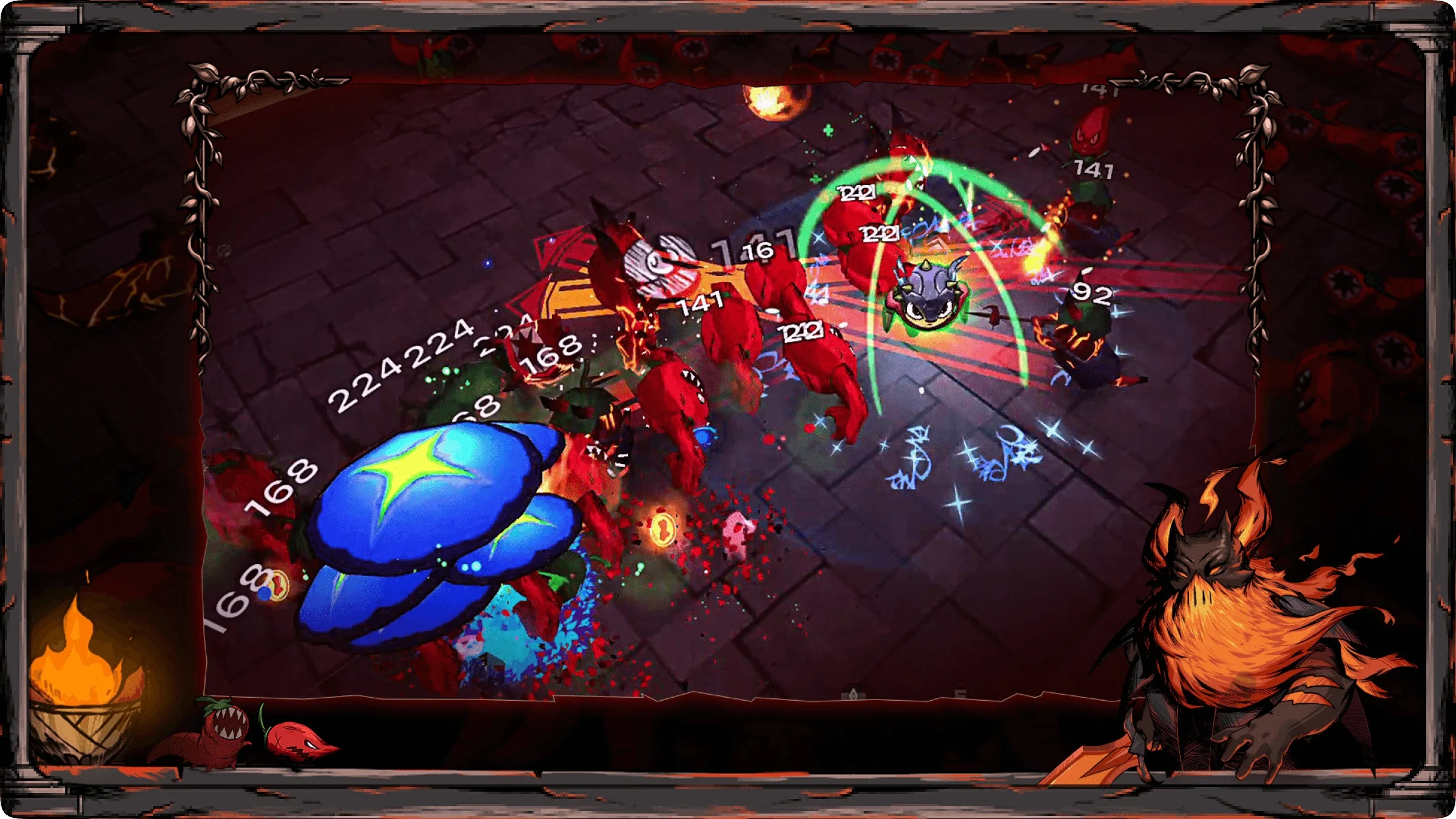 Dynamic game environment background for immersive website experience